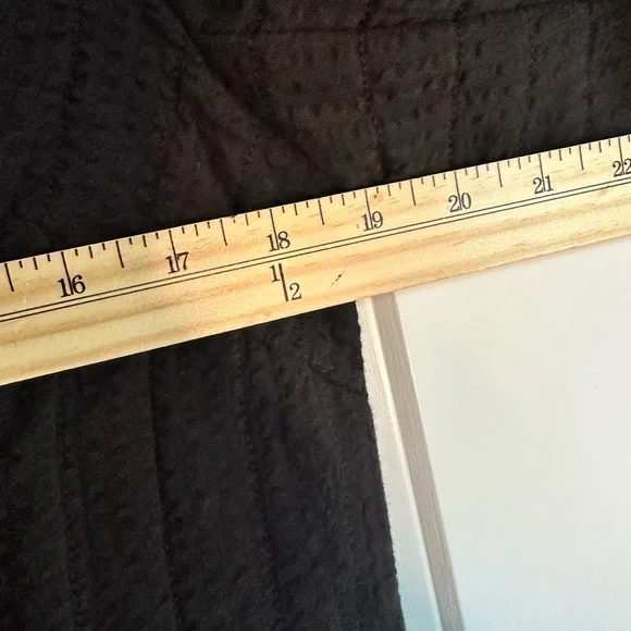 J.JILL Pure Jill Microquilted Seersucker Black Quilted Cropped Jacket Sz XS - Picture 4 of 4